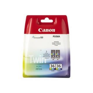 Canon  CANON Twin Pack Tinte color CLI-36 TWIN PIXMA mini220 2 Stück 