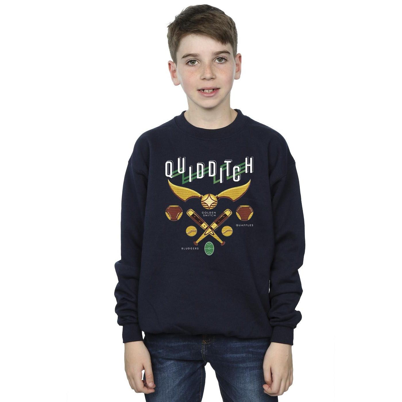 Harry Potter  Quidditch Bludgers Quaffles Sweatshirt 