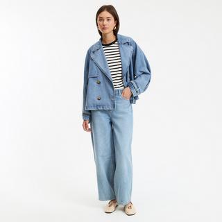 La Redoute Collections Trench Court en Denim  