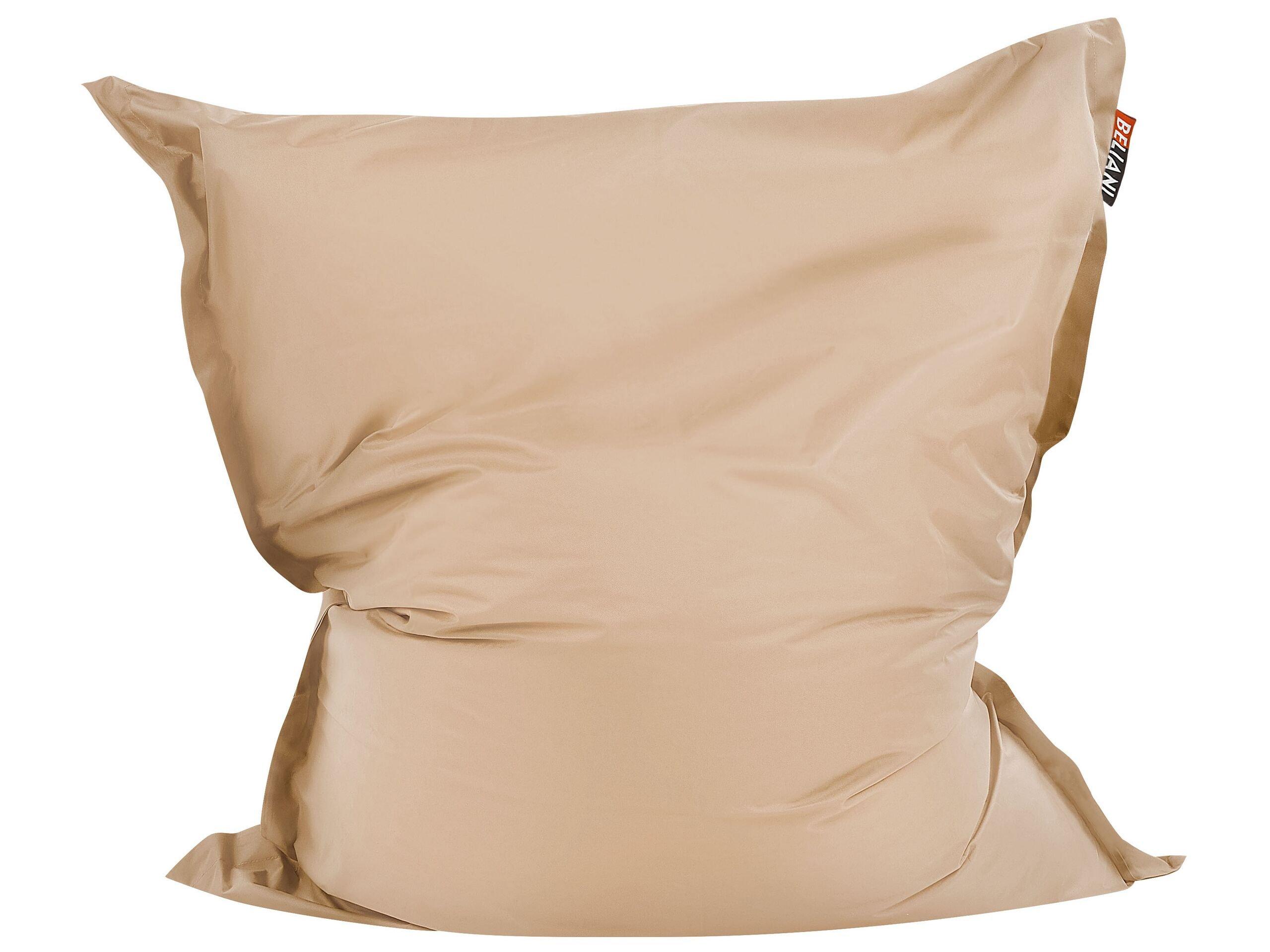 Beliani Grosser Sitzsack aus Polyester Modern FUZZY  