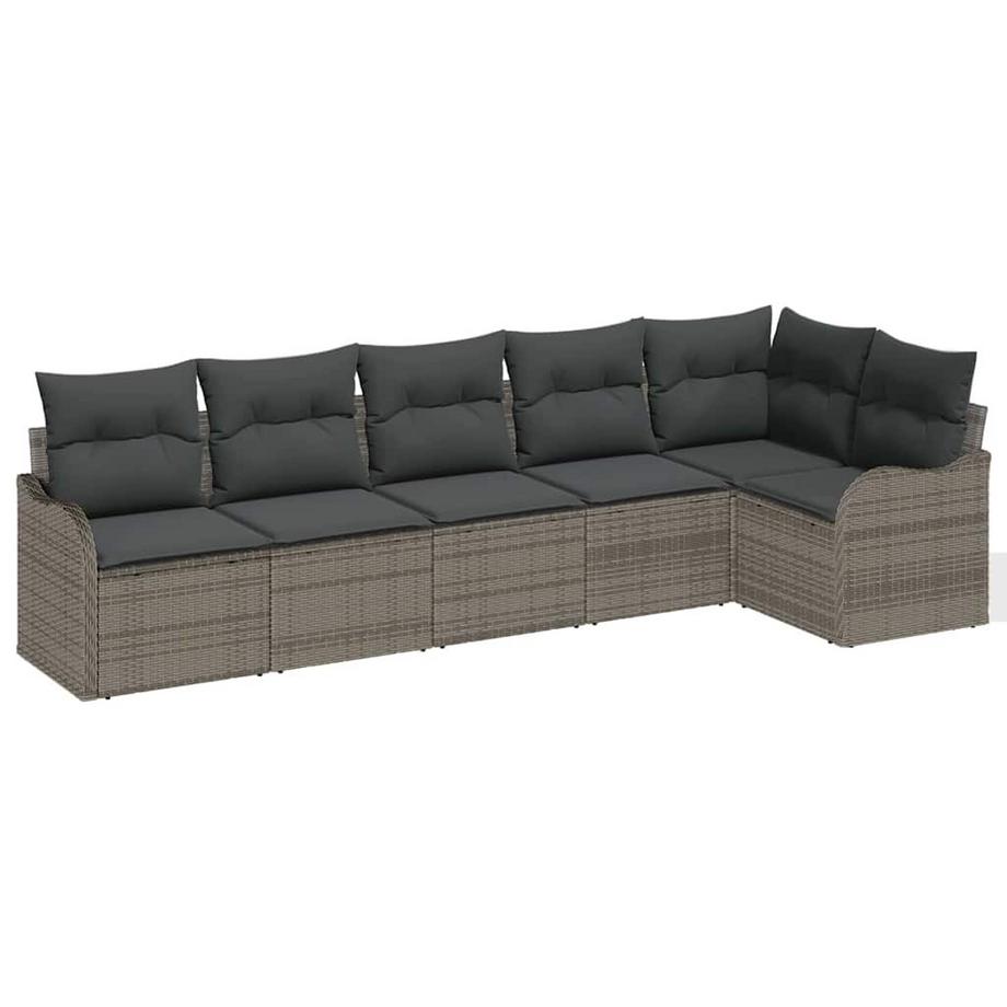 Set Divano da Giardino Polyrattan
