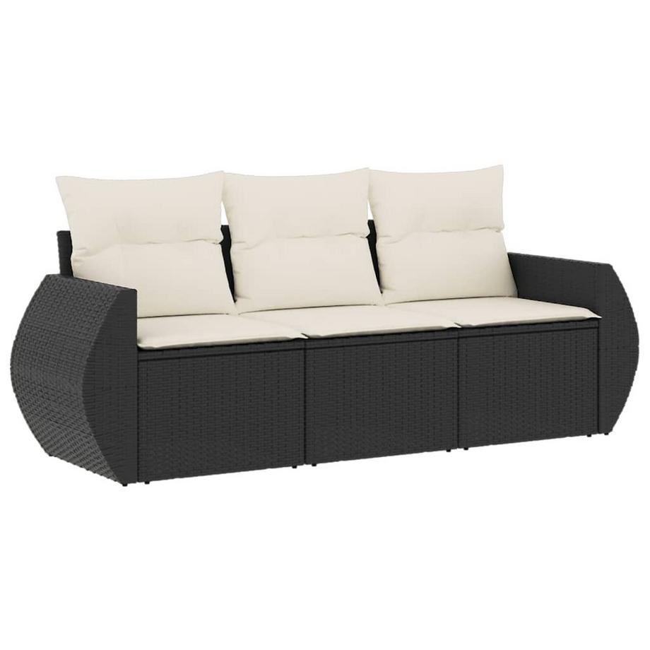 set divano da giardino Polirattan
