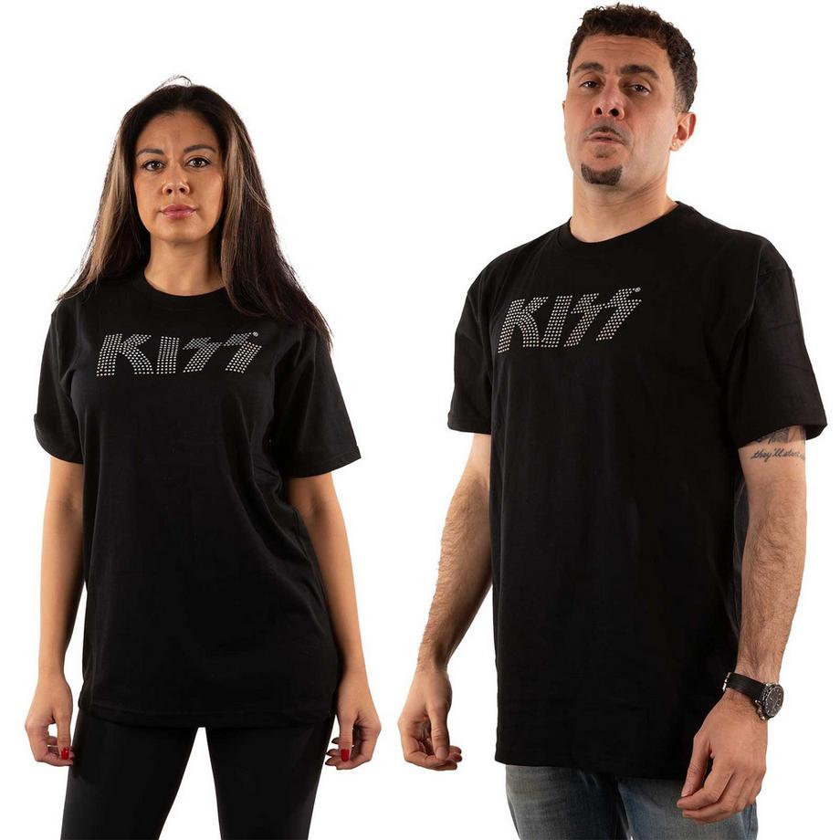 KISS Logo Regular Fit T-Shirt  