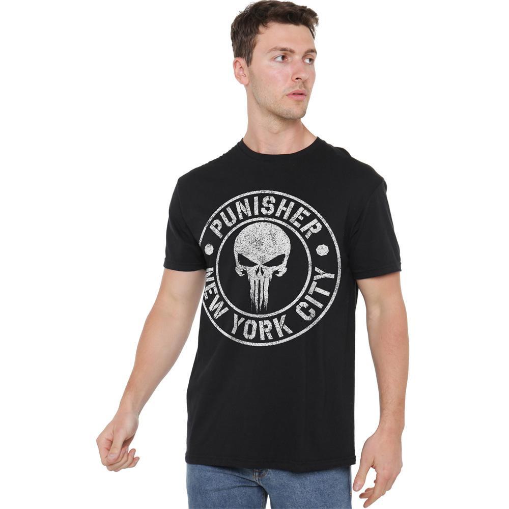 The Punisher Punisher New York City T-Shirt Stampata  
