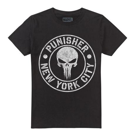 The Punisher Punisher New York City T-Shirt Stampata  