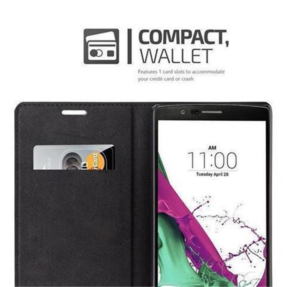 Cadorabo  Housse compatible avec LG G3 - Coque de protection avec fermeture magnétique, fonction de support et compartiment pour carte 