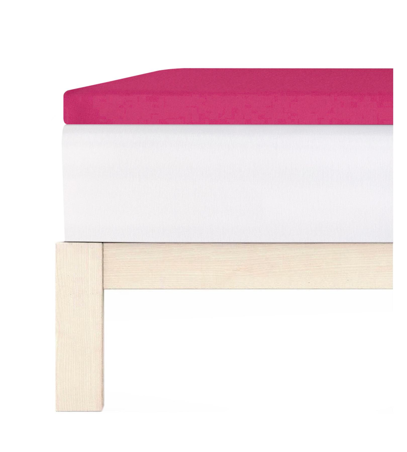 Living Home Topper Elastic Jersey Lenzuolo con Angoli  