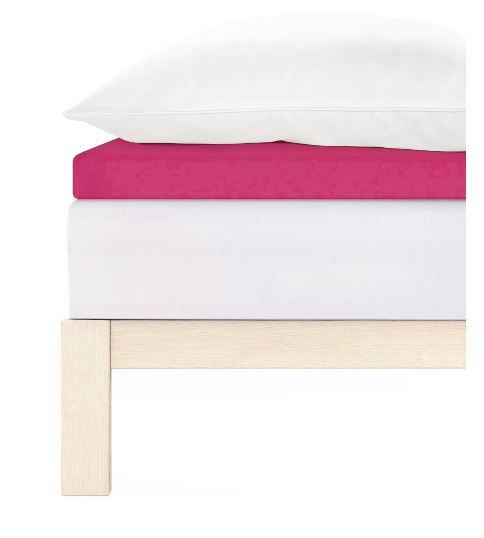 Living Home Topper Elastic Jersey Lenzuolo con Angoli  