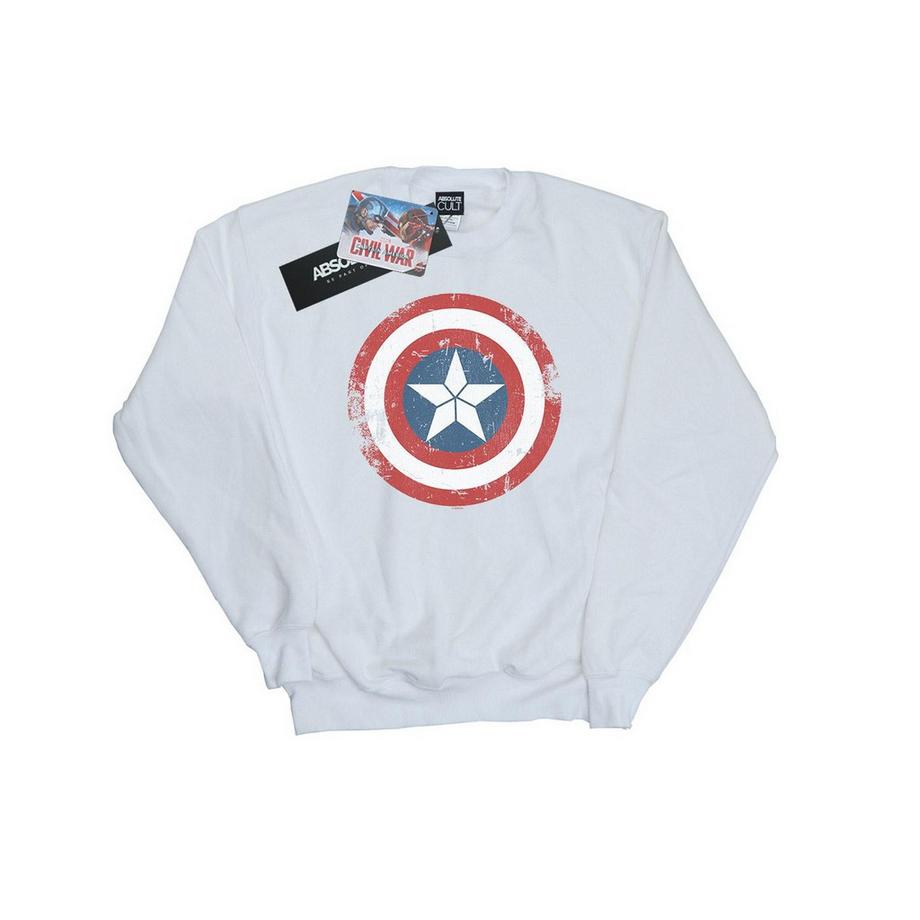 MARVEL Civil War Captain America Scudo Felpa  