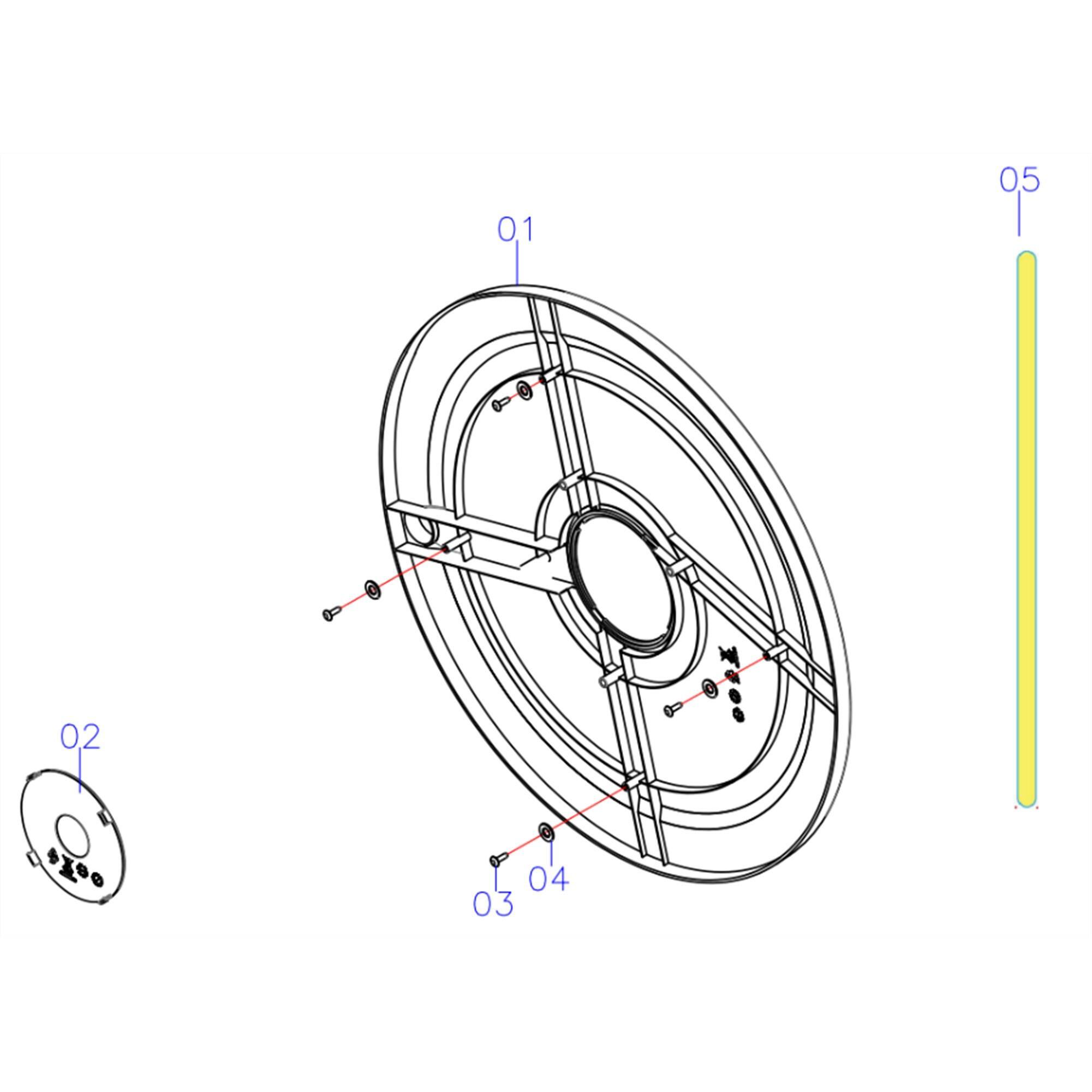 DOMYOS  Kartenhülle Ersatzteil 