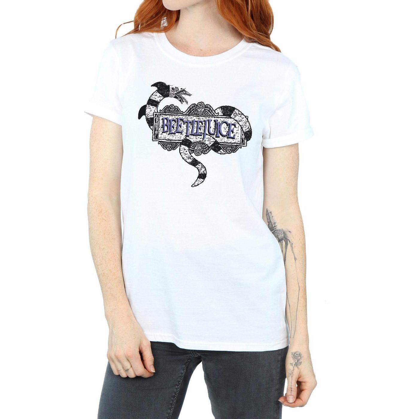 Beetlejuice Snake Logo T-Shirt  