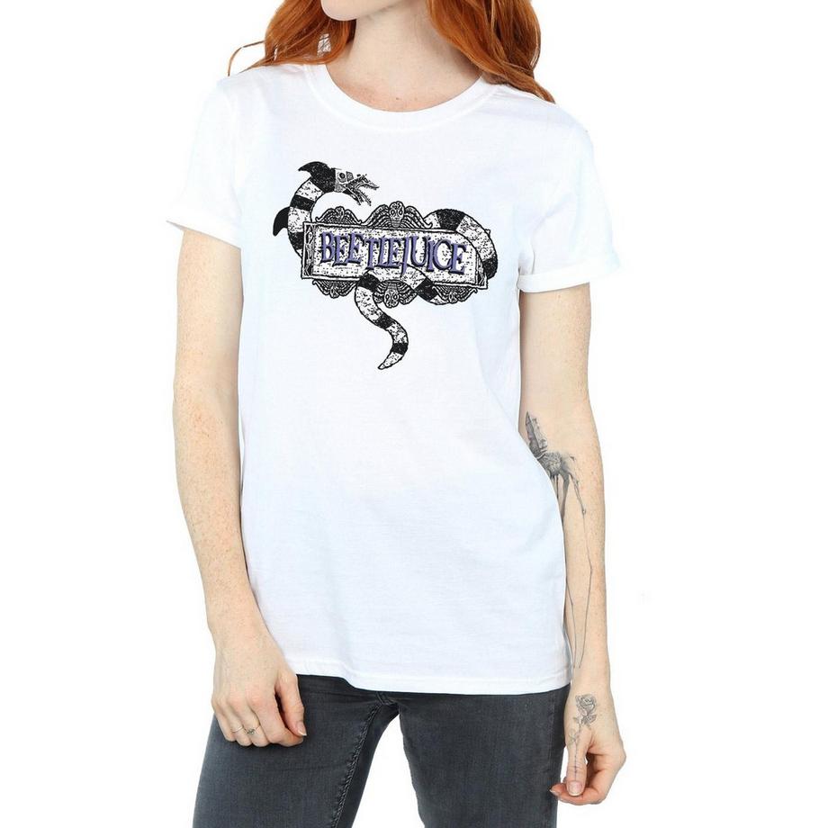 Beetlejuice Snake Logo T-Shirt  