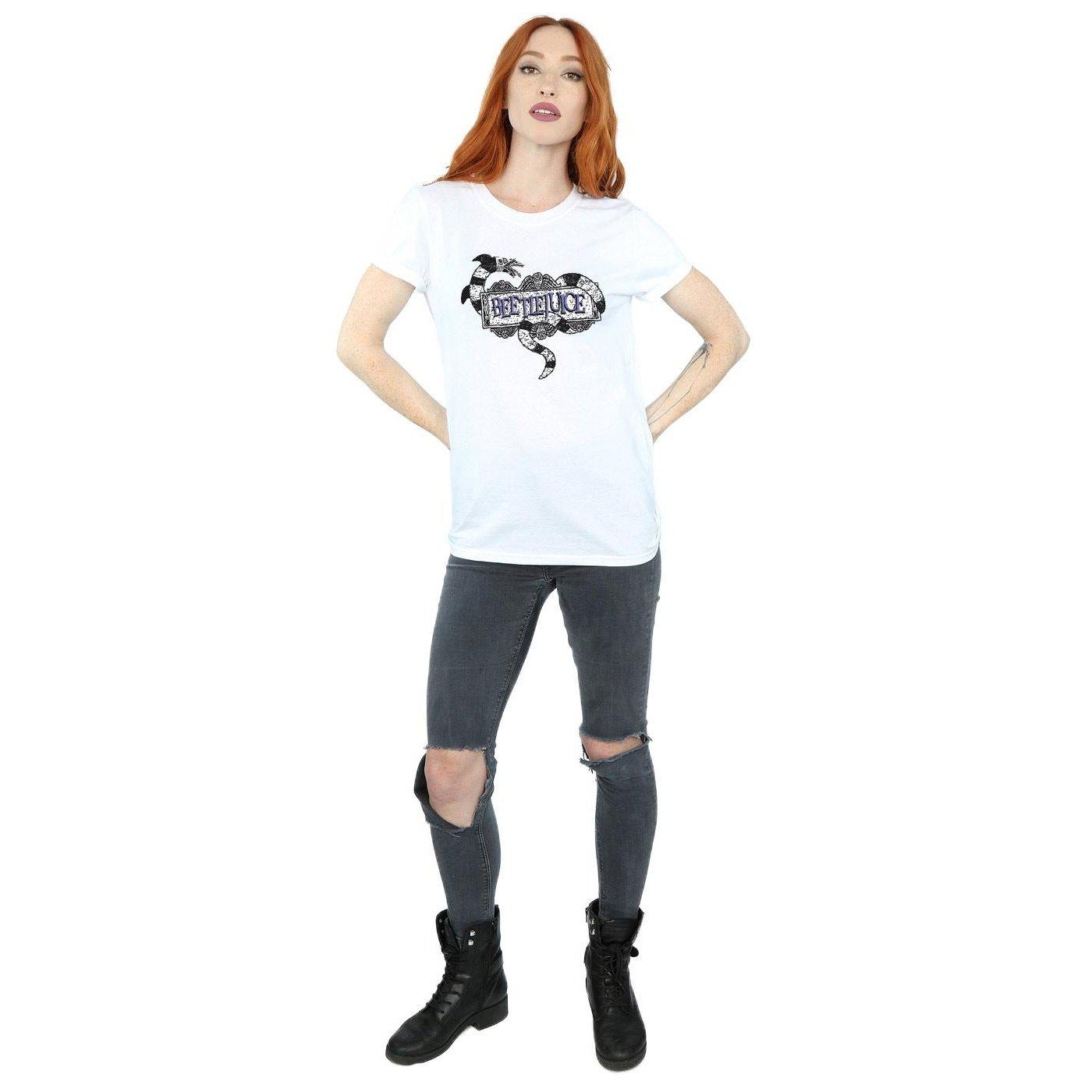 Beetlejuice Snake Logo T-Shirt  