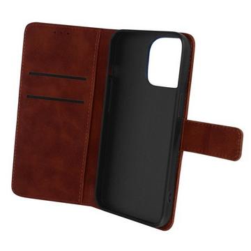 Étui iPhone 14 Plus Portefeuille Marron