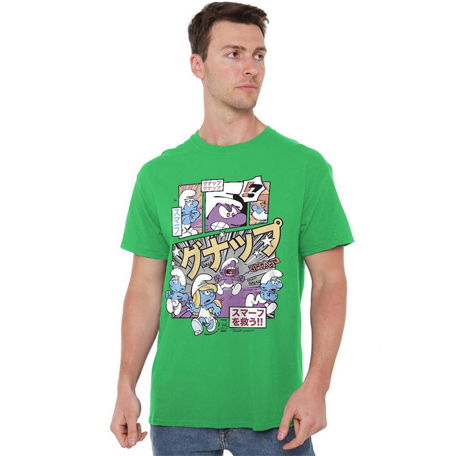 Les Stroumpfs  T-ShirtMotiftyle Manga 