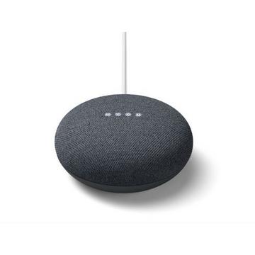 Google Nest Mini Voice Assistant Anthrazit