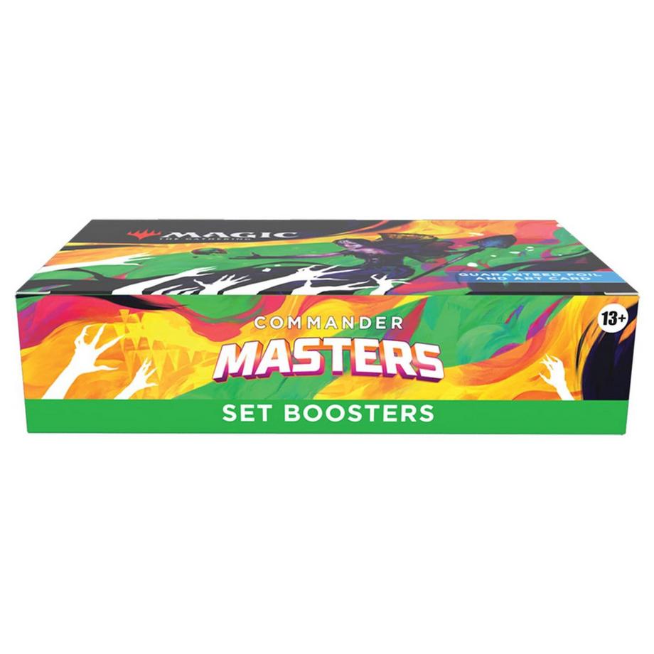 Wizards of the Coast  Commander Masters Set Booster Display - Magic the Gathering - EN 