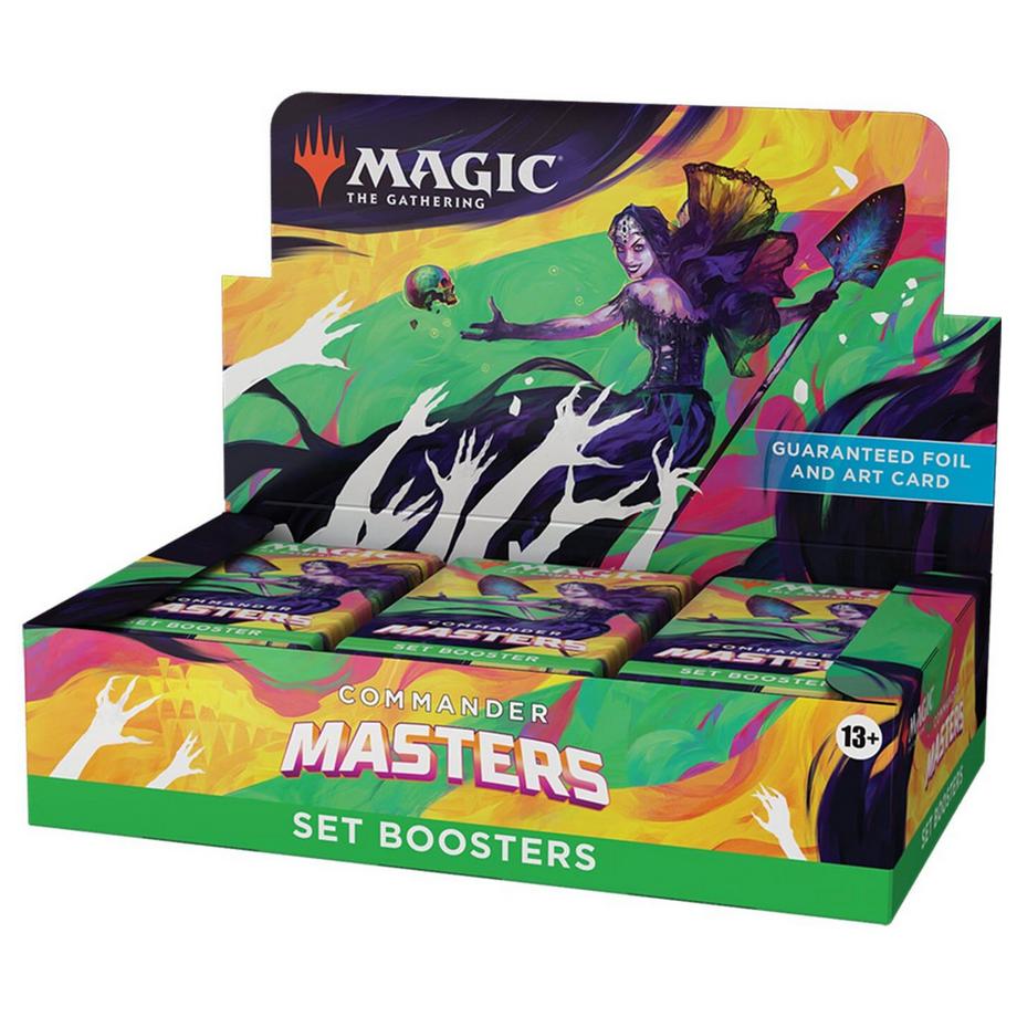 Wizards of the Coast  Commander Masters Set Booster Display - Magic the Gathering - EN 