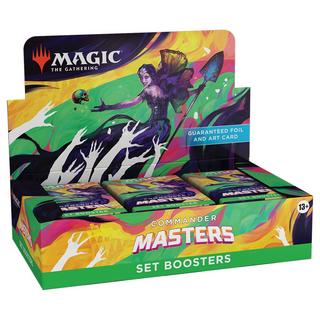 Wizards of the Coast  Commander Masters Set Booster Display - Magic the Gathering - EN 