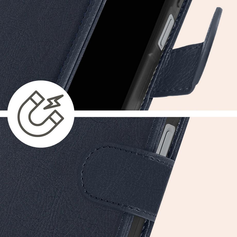 Avizar  Custodia Samsung A05s portafoglio blu 