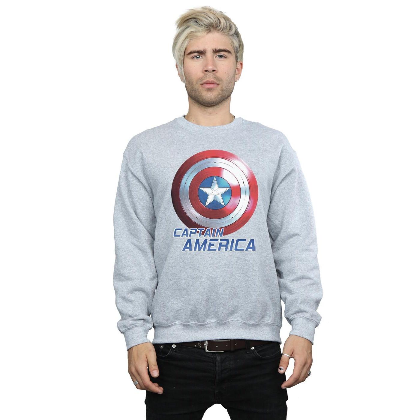 MARVEL  The Falcon And The Winter Soldier Captain America Shield Sweatshirt 