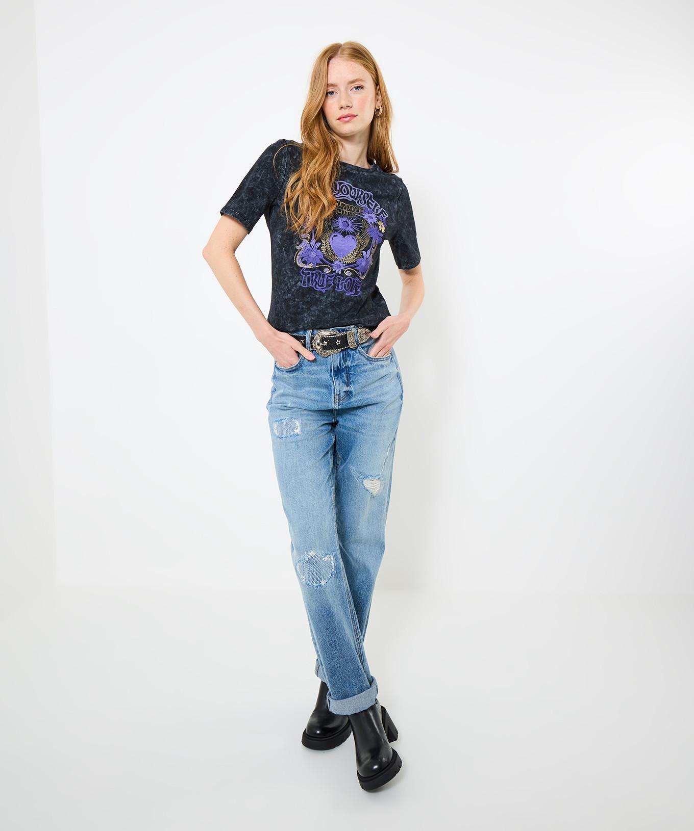 Joe Browns T-Shirt Boho Mistico Girocollo Maniche Corte  