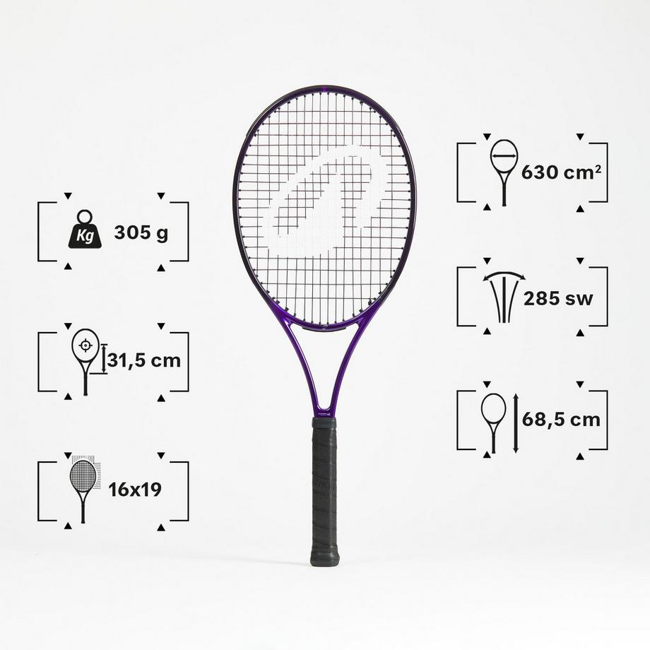 KUIKMA  Tennisschläger Control Pro 305 Graphit 