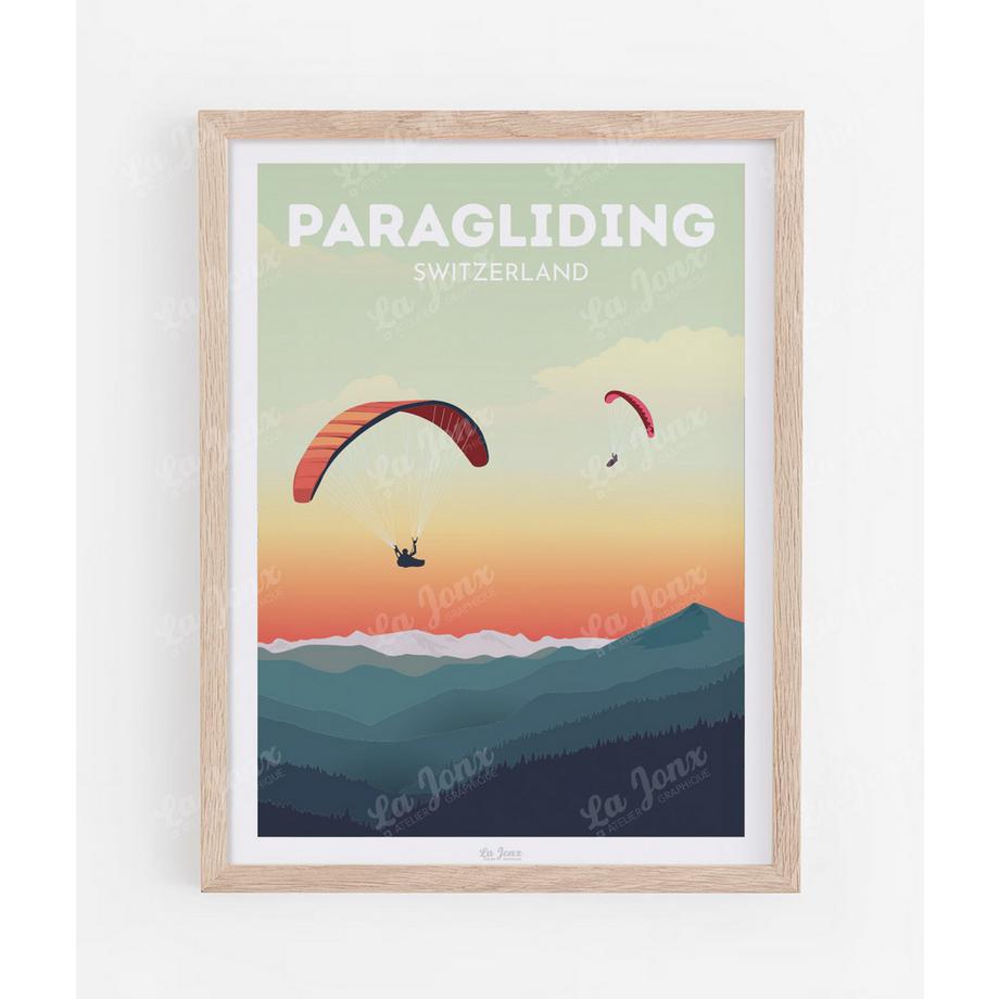 Affiche de Parapente