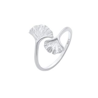 Elli  Ring Ginkgo Blatt Verstellbar 