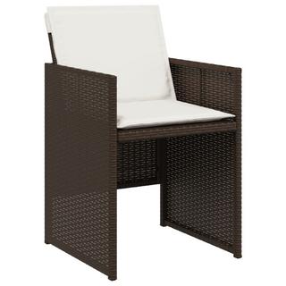 VidaXL Gartenstuhl poly-rattan  