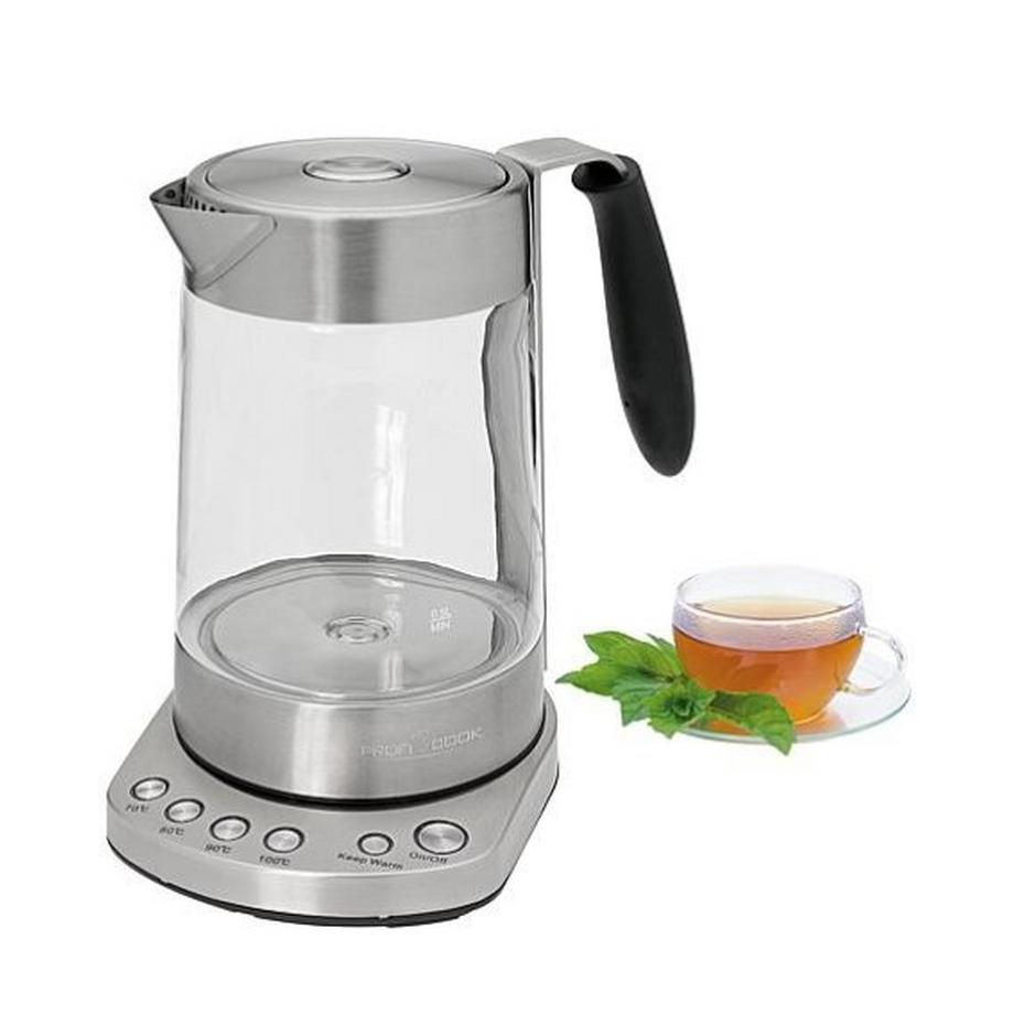 E+P Elektrik Glas-Wasserkocher PC-WKS1020 G  