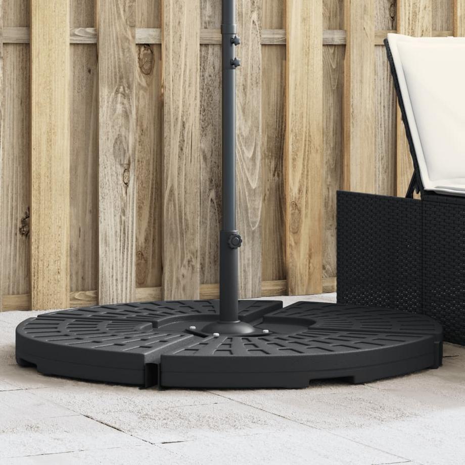 VidaXL peso base ombrellone Polietilene  