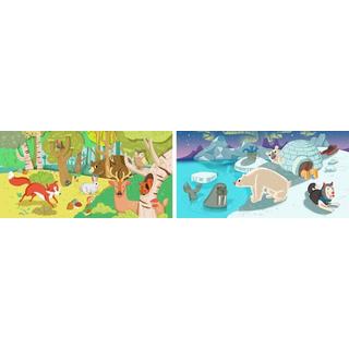 Bajo  Puzzle Forest & Polar 