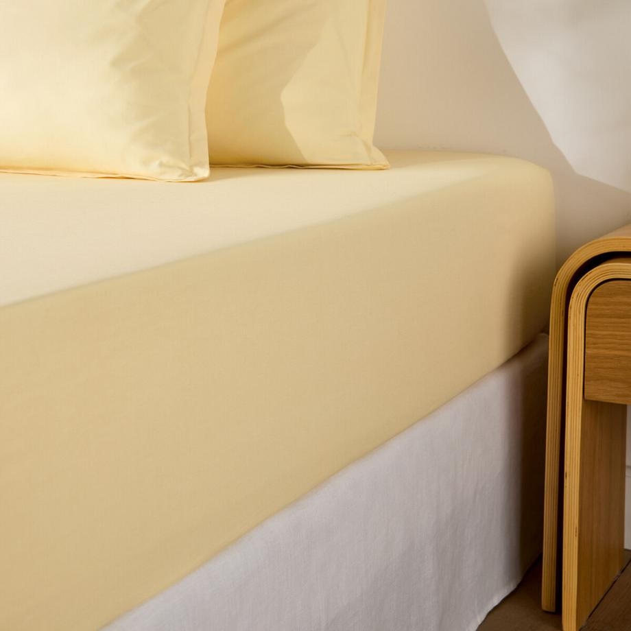 Drap housse en percale coton