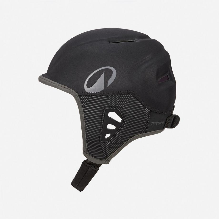 DECATHLON  Casque surf V2 - Surf helmet gris sombre 