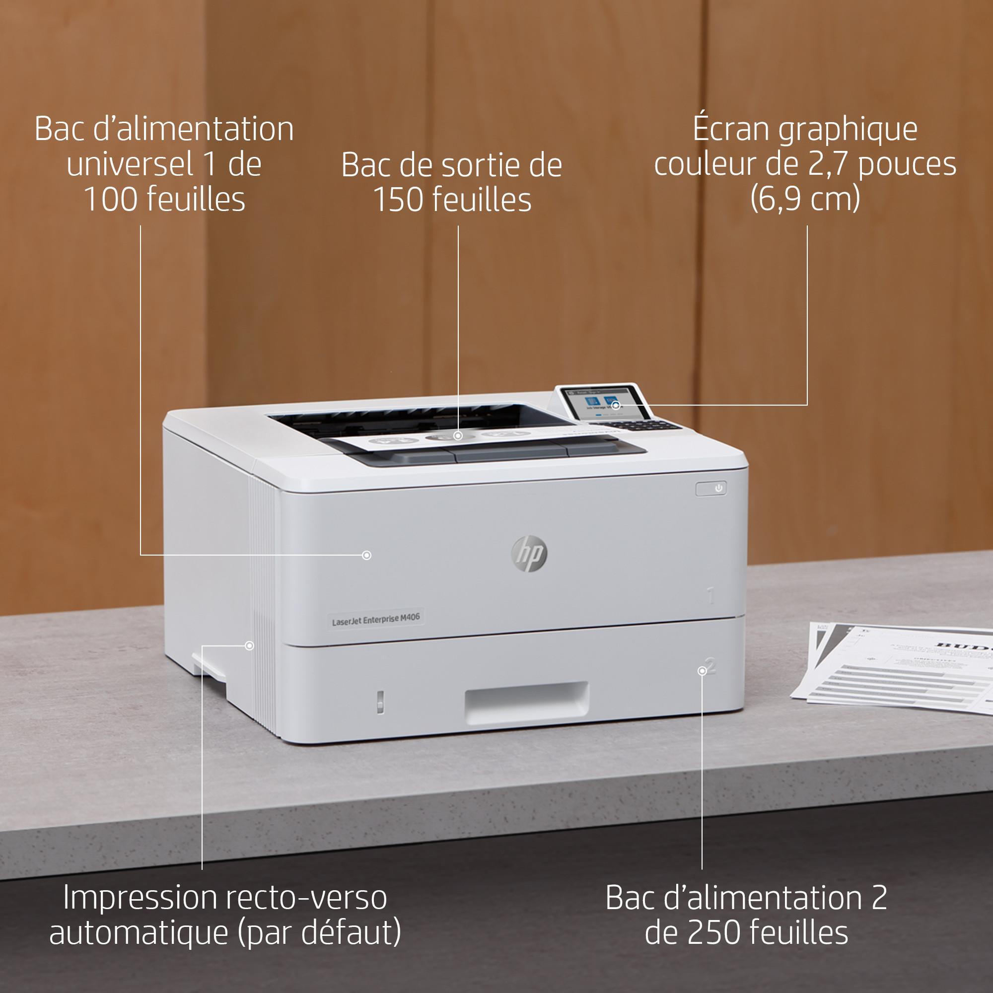 HEWLETT PACKARD  LaserJet Enterprise M406dn 
