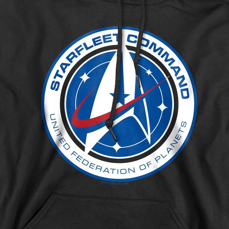 Star Trek Starfleet Command Felpa Con Cappuccio  
