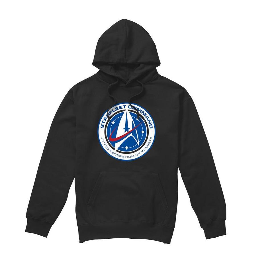 Starfleet Command Felpa Con Cappuccio