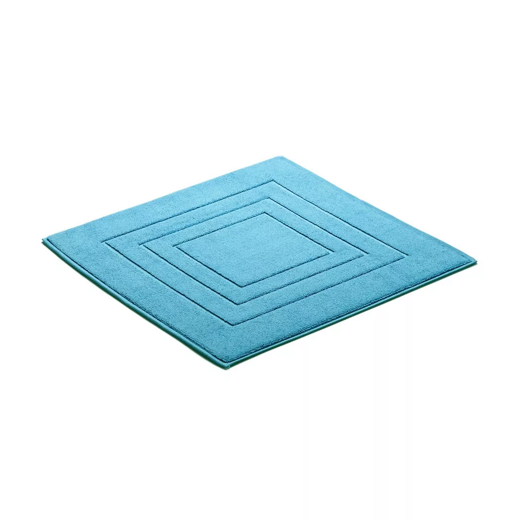 VOSSEN - Feeling Badematte, 60X60CM, Himmelblau