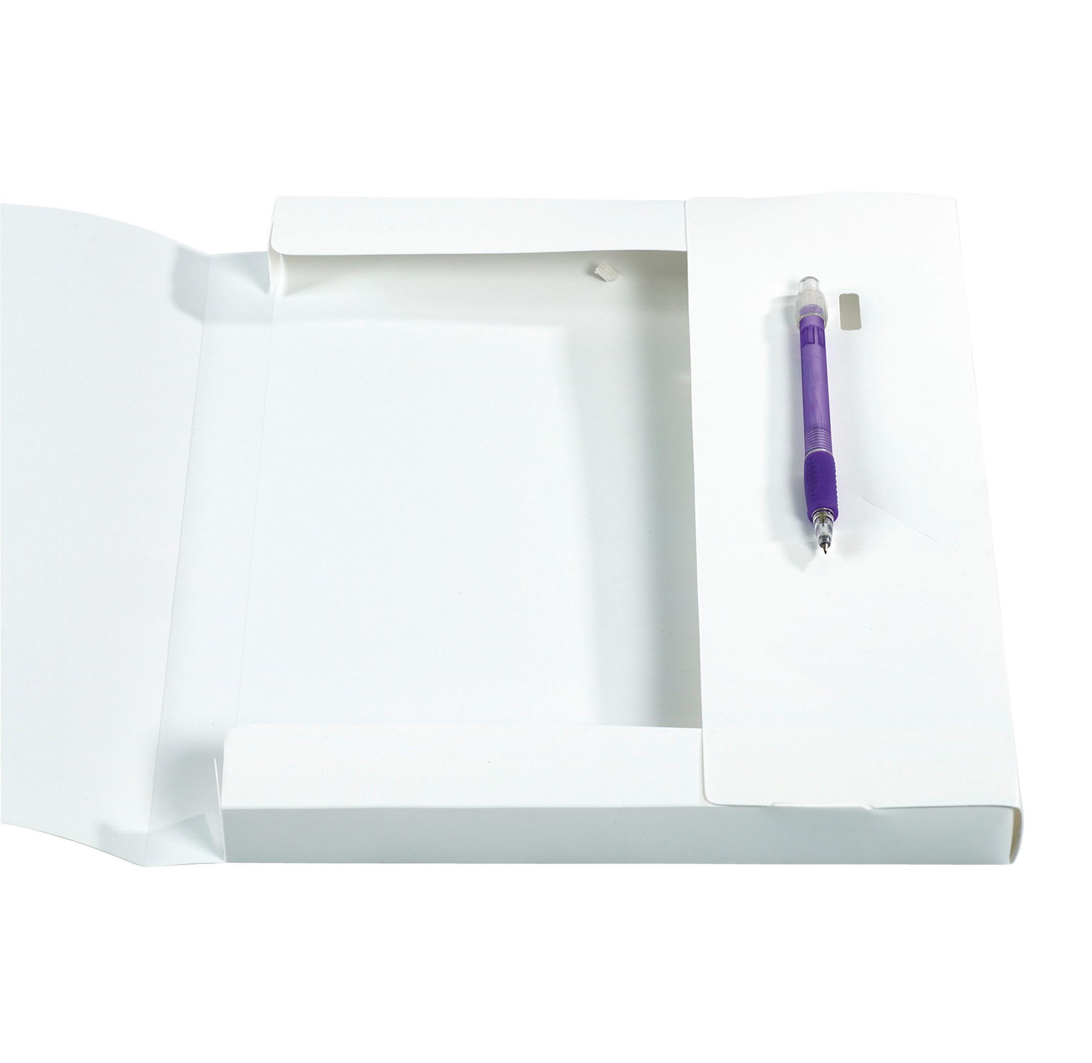 Exacompta Archivbox aus PP 700µ, Rücken 25mm, 25x33cm für DIN A4 - Kreacover - x 17  