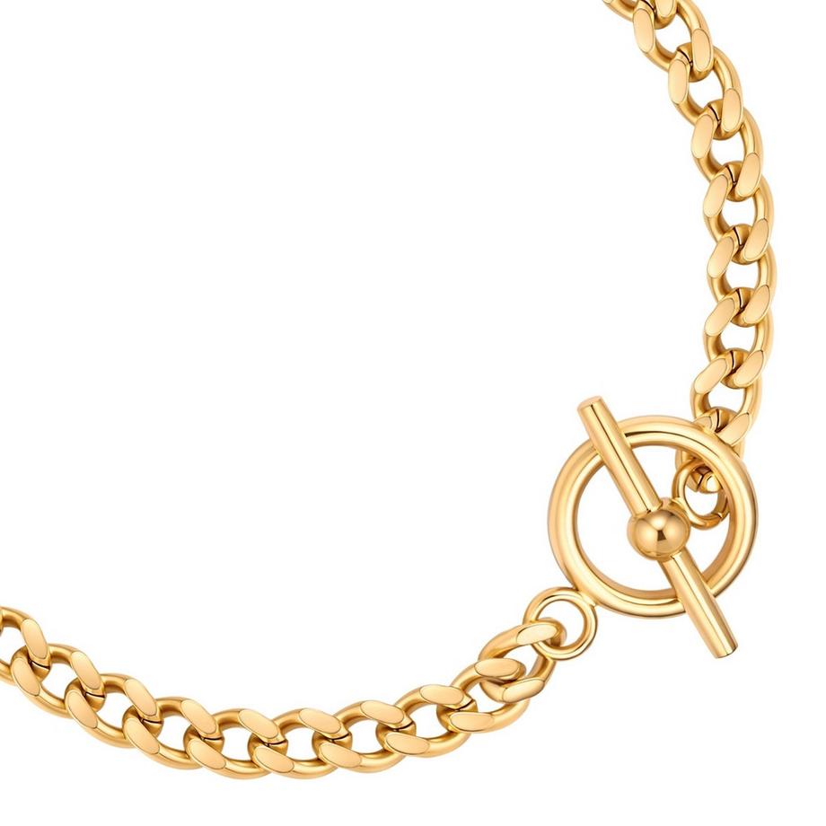 Glanzstücke München  Bracelet T-Bar Acier Inoxydable 