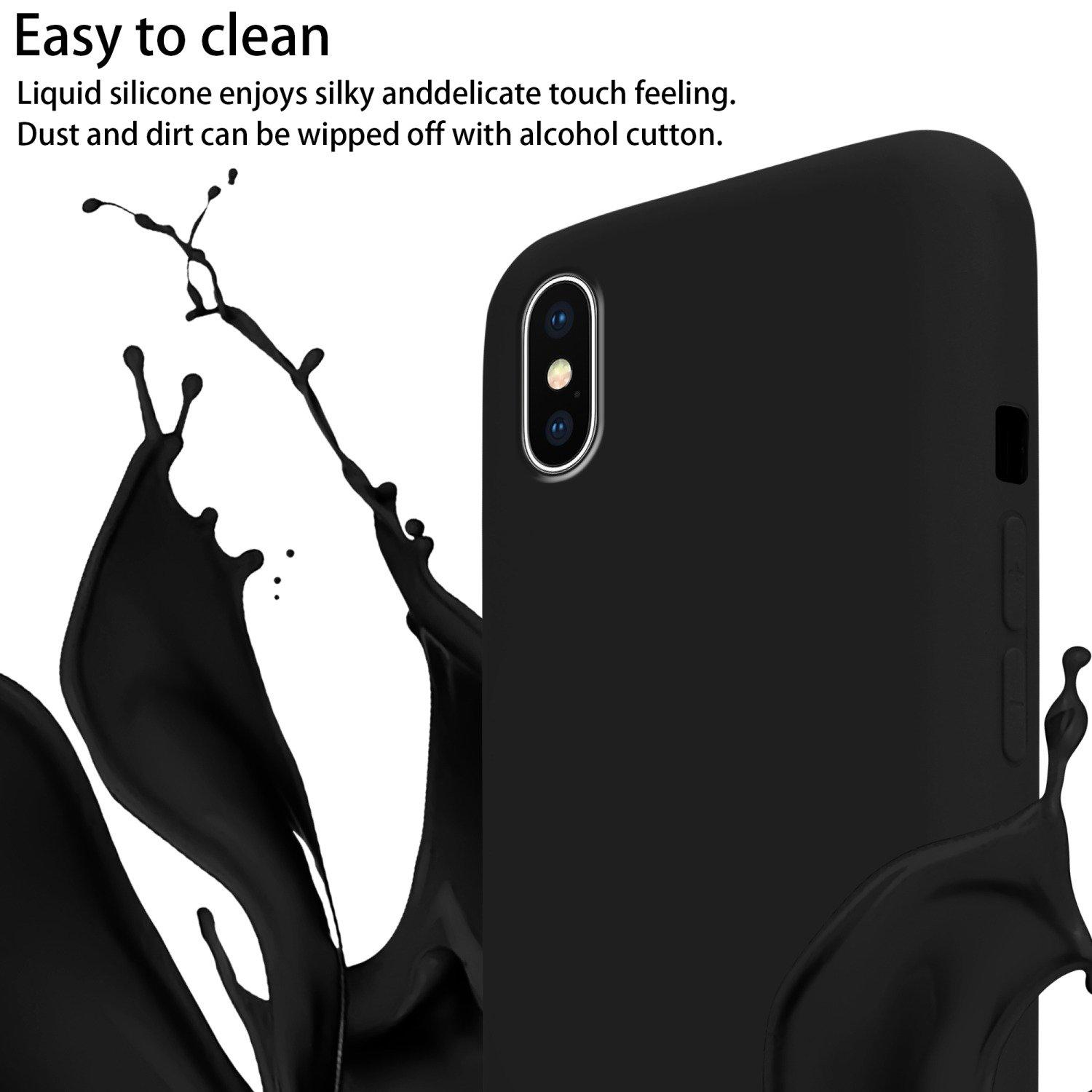 Cadorabo  Chaîne de téléphone portable compatible avec Apple iPhone XS MAX - Coque de protection en silicone avec cordelette réglable 