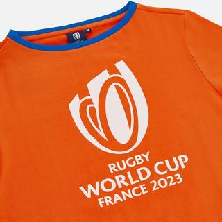 macron  t-shirt polycoton fille rwc france 2023 