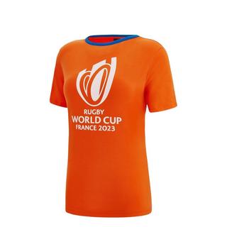 macron  t-shirt polycoton fille rwc france 2023 