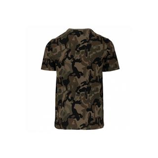 Kariban Camo Rundhals T-Shirt  