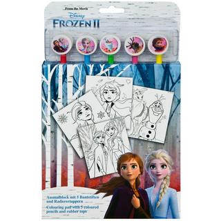 Undercover  Disney Frozen Malbuch mit Farbstiften 