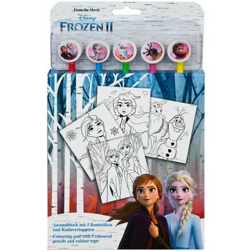 Disney Frozen Malbuch mit Farbstiften