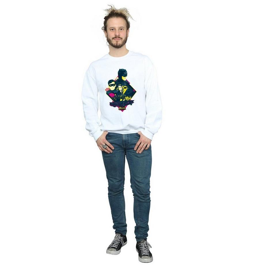 DC COMICS Batman Retro Diamond Sweatshirt  