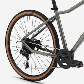 ROCKRIDER  Vélo hybride entrée haute aluminium 28 pouces 