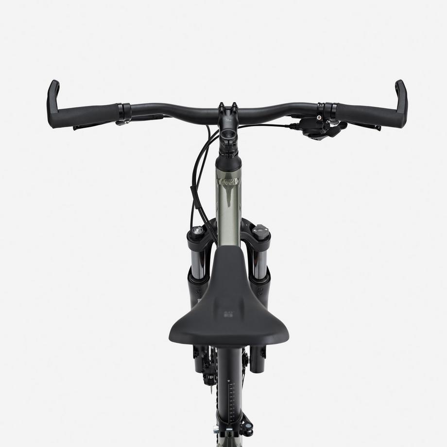 ROCKRIDER  Bicicletta ibrida entrata alta alluminio 28 pollici 
